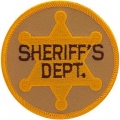 PATCH-POL,SHERIFF DEPT (3") PATCH-POL,SHERIFF DEPT (3")